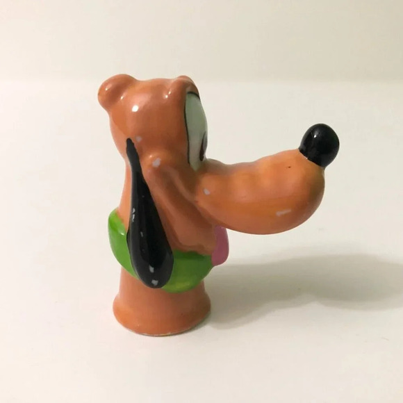 Enesco Disney Mickey and Co Pluto Figure Head Ceramic 2 Inch Tall - Picture 3 of 16